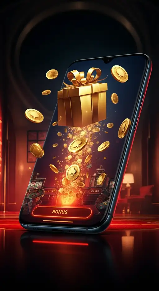 Joueur activant un bonus de bienvenue Casino Alexander sur son interface mobile