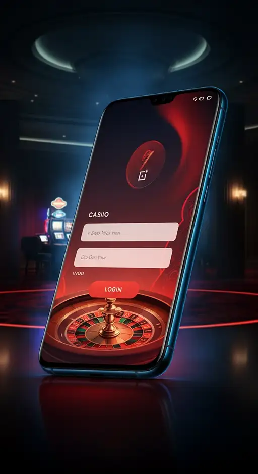 Interface de connexion sécurisée d'Alexander Casino affichant les champs d'identifiant et de mot de passe, avec un bouton de connexion visible.
